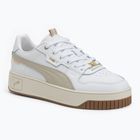 PUMA Carina Street Lux női cipő puma fehér/sivatagi por/puma arany