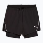Férfi Puma Run Ultrawave 2IN1 5" futó rövidnadrág puma fekete