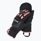 Gyerek síkesztyű ZIENER Luron Aquashield PR Mitten black/pink vani