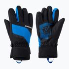 Gyerek síkesztyűk ZIENER Luuki-Z Aquashield black/persian blue