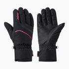 Női síkesztyűk Ziener Khania-Z PR Glove black/pink lily