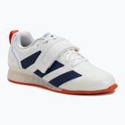 Súlyemelő cipők adidas Adipower Weightlifting III Footwear white/dark blue/royal blue
