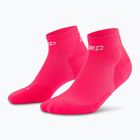 CEP női kompressziós zokni Run Low Cut 5.0 rózsaszínű
