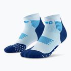 CEP női kompressziós zokni Run Low Cut 5.0 ice/kék