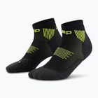 CEP női kompressziós zokni Run Low Cut 5.0 fekete/lime