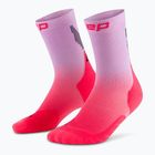 CEP női kompressziós zokni Run Edt. Gradient Mid Cut Compression 5.0 rózsaszín/lila fade