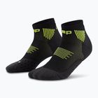 CEP Férfi kompressziós zokni Run Low Cut 5.0 fekete/lime