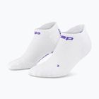 Férfi kompressziós zokni CEP Ultralight No Show 4.0 white