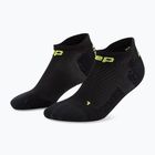 Férfi kompressziós zokni CEP Ultralight No Show 4.0 black