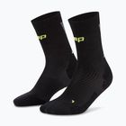 Férfi kompressziós zokni CEP Ultralight Mid Cut 4.0 black/grey