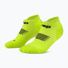 Férfi kompressziós zokni Cep Run No Show 5.0 lime/black
