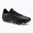 Férfi futballcipő PUMA Future 8 Play FG/AG puma fekete/fizzy light/zöld terepjáró