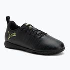 PUMA Future 8 Play TT Jr gyermek focicipő puma fekete/fizzy light/zöld terepcipő