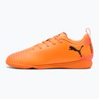PUMA Future 8 Play It Jr heat fire/puma fekete/ravish gyermek focicipő