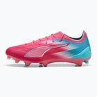PUMA férfi futballcipő Ultra 6 Ultimate Re-Charge FG hero blue/sunset pink/garnet rose