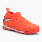 Focicipő PUMA Future 9 Match TT + Mid Jr glowing red/puma white/puma black/puma silver
