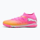Futballcipő PUMA Future 9 Match TT poison pink/puma white/sun stream/bright aqua/puma black