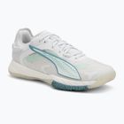 Női kézilabdacipő PUMA Accelerate Nitro SQD 4 Game On puma white/baltic sea blue/fresh water