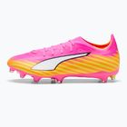 Futballcipő PUMA Ultra 6 Match FG/AG poison pink/puma white/sun stream/bright aqua/puma black