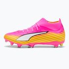 Futballcipő PUMA Ultra 6 Match + FG/AG poison pink/puma white/sun stream/bright aqua/puma black