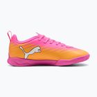 Gyerek focicipő PUMA Ultra 6 Play It Jr poison pink/puma wht/sun stream/bright aqua/puma blk