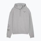 Férfi edzőpulóver PUMA x HYROX Cloudspun kapucnis pulóver szürke