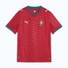 Gyermek focimez PUMA FPF Portugal Home Jersey Replica Club Jr piros/zöld