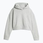 Női pulóver Puma Hyrox World Cropped Hoodie light grey