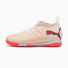 Gyermek focicipők PUMA Future 9 Match TT+ Mid Jr sugared almond/puma white/ultra red/puma black