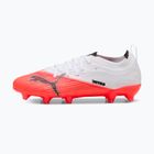 Gyermek focicipők Puma Ultra Nitro 7 Ultimate FG/AG Jr ultra red/puma black/puma white