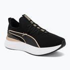 Női cipők PUMA Softride Sabrina Polished Chrome puma black/puma white/puma gold