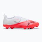 Gyermek focicipők PUMA Ultra 7 Play V FG/AG RB Jr ultra red/puma black/puma white