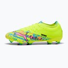 Focicipők PUMA Ultra Nitro 7 Match Advanced Level FG/AG puma white/blue glimmer/pink glimmer/yellow alert