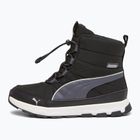 PUMA Evolve Boot Jr gyermek hócipő Puma fekete/erős szürke/puma fehér