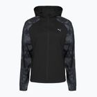 Női futókabát Puma Run AOP Favorite Woven Jacket black