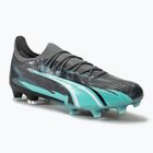 Focicipő PUMA Ultra Ultimate Rush FG/AG strong gray/puma white/elektro aqua