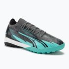 Focicipő PUMA Ultra Match Rush TT strong gray/puma white/elektro aqua