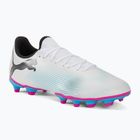 Focicipő PUMA Future 7 Play FG/AG puma white/puma black/poison pink