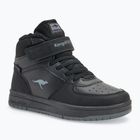 KangaROOS K-CP Bound Mid EV jet black / acélszürke gyermek cipő