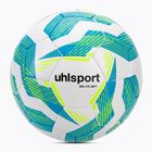 Labdarúgás uhlsport Lite Soft 350 fehér/világoskék/fluo sárga méret 5