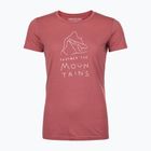Női póló ORTOVOX 150 Cool Mtn Protector wild rose