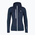 Női pulóver ORTOVOX Fleece Grid Hoody deep ocean