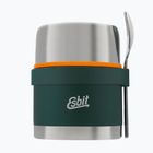 Ételtermosz evőeszközökkel Esbit Stainless Steel Food Jug 500 ml forest green
