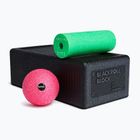 Jóga szett BLACKROLL Block black/ green/ pink