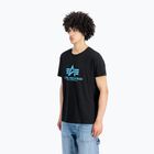 Alpha Industries férfi alap fekete/kék póló pólóing