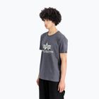 Alpha Industries férfi Basic szürke-fekete póló