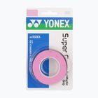 Tollaslabda ütő burkolatok YONEX AC 102 EX 3 db francia rózsaszín