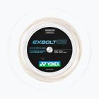 Tollaslabda húr YONEX Exbolt 63 készlet 10 m fehér