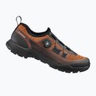 Férfi MTB kerékpáros cipő Shimano SH-EX700 narancssárga