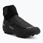 Férfi MTB kerékpáros cipők Shimano SH-MW502 Wide black